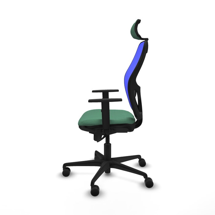 Chaise de Bureau avec Appui-tête Piqueras y Crespo 1D036N2 Vert émeraude Chaise de Bureau avec Appui-tête Piqueras y Crespo 1D036N2 Vert émeraude