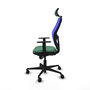 Chaise de Bureau avec Appui-tête Piqueras y Crespo 1D036N2 Vert émeraude