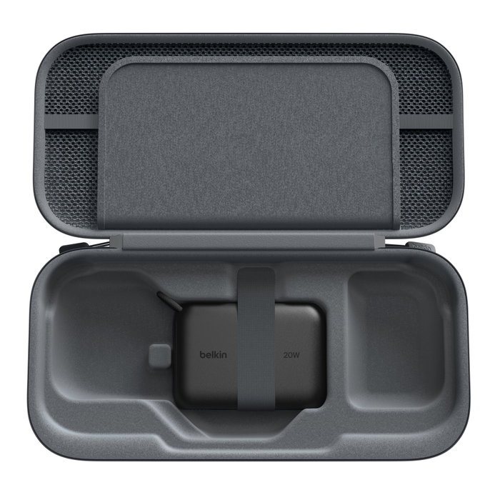 Belkin Pochette de rangement avec batterie externe - Nintendo Switch 2 - Anthracite