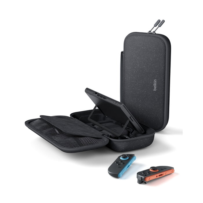 Belkin Pochette de rangement avec batterie externe - Nintendo Switch 2 - Anthracite
