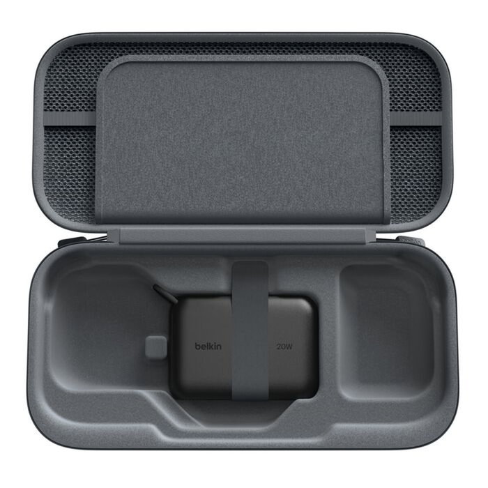 Belkin Pochette de rangement avec batterie externe - Anthracite - Nintendo Switch 2