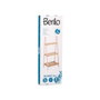 BERILO Étagère Escaler 3 Étagères Bambou Rose