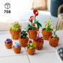 LEGO Icons Les Plantes Miniatures, Collection Botanique 9 Plantes Artificielles