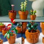 LEGO Icons Les Plantes Miniatures, Collection Botanique 9 Plantes Artificielles