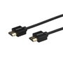 Startechcom HDMM2MLP Câble HDMI 2.0 Haute Vitesse 4K 60Hz HDR10 avec Ethernet 2 m Mâle-Mâle