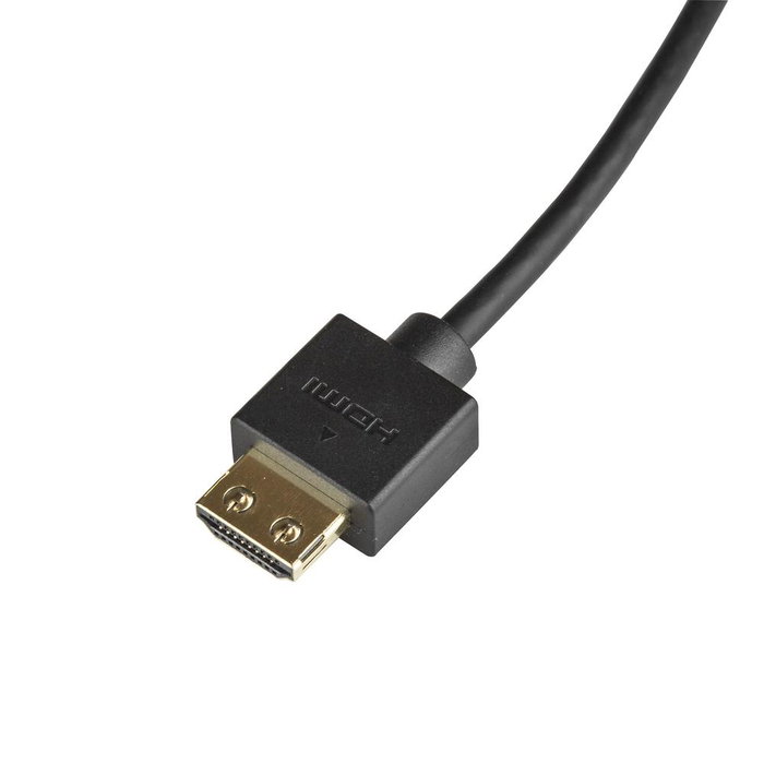 Startechcom HDMM2MLP Câble HDMI 2.0 Haute Vitesse 4K 60Hz HDR10 avec Ethernet 2 m Mâle-Mâle
