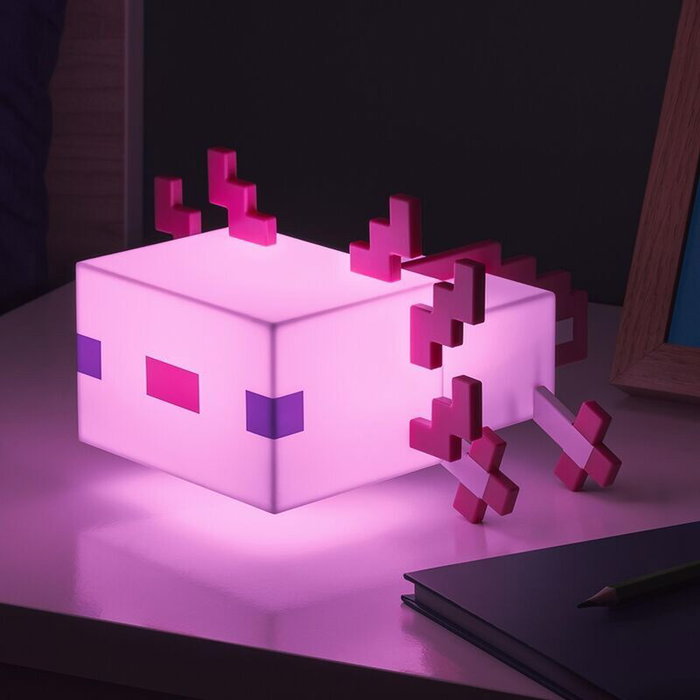 PALADONE Lampe Ajolote Minecraft 13cm