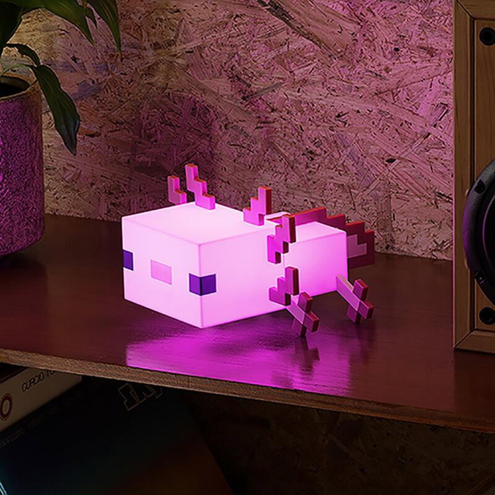 PALADONE Lampe Ajolote Minecraft 13cm