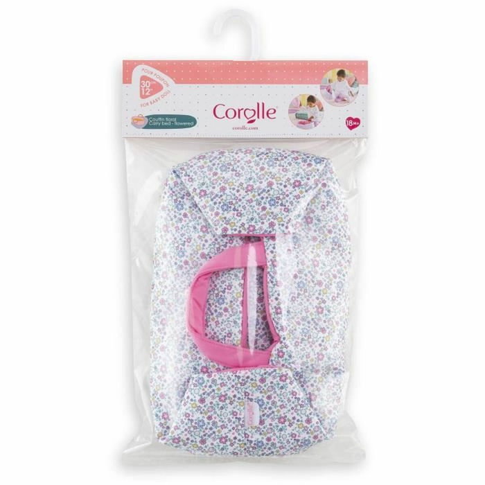 Corolle Couffin Floral Rose pour poupon 30 cm Corolle Couffin Floral Rose pour poupon 30 cm