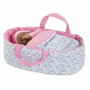 Corolle Couffin Floral Rose pour poupon 30 cm