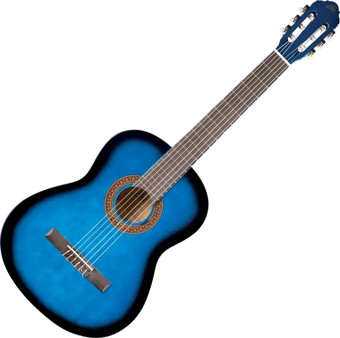 EKO CS-10 Guitare Classique 4/4 Studio 10, Blue Burst