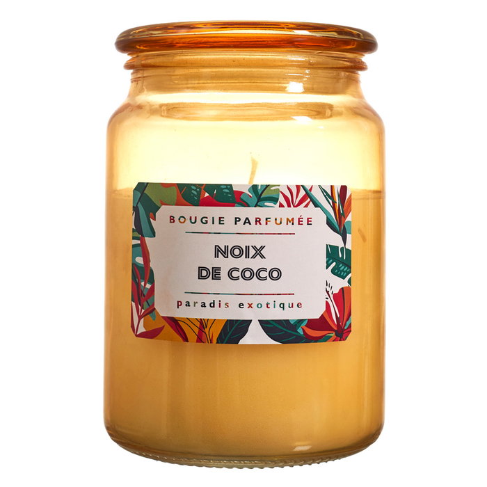 Home Deco Factory Bougie Parfumée Paradis H.14,5 cm
