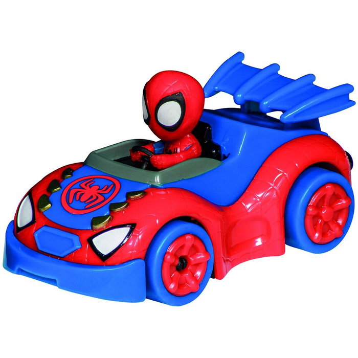 Carrera First Spidey It's Spidey Time! Circuit de course avec voitures Spidey et Spin