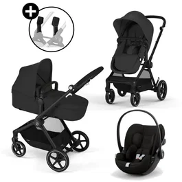 Cybex Trio EOS PLUS + Cloud G : Poussette convertible, siège auto et hamac transformable