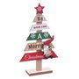 BigBuy Home Sapin de Noël Multicouleur Bois 14 x 4,5 x 26 cm