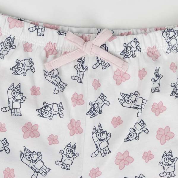 Cerdá Pyjama court enfant single jersey motif Bluey taille 5 ans - Coloris rose