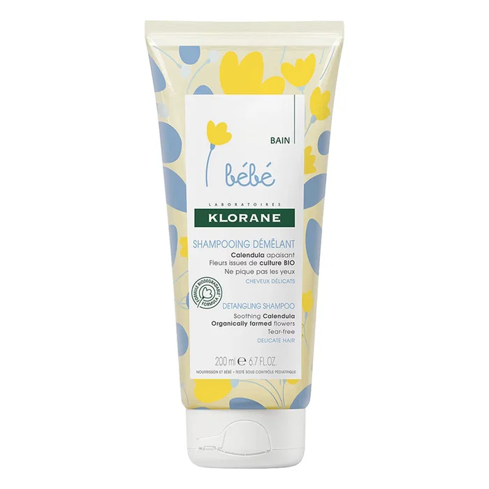 Klorane BÉBÉ shampooing démêlant calmant 200 ml