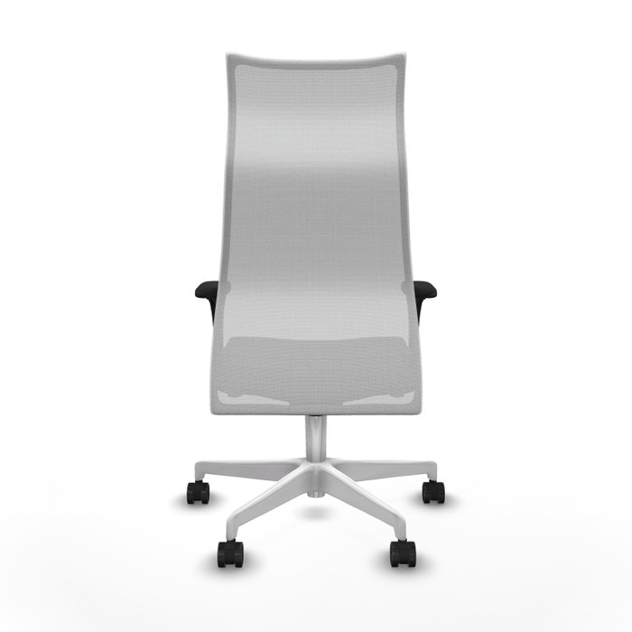 Piqueras y Crespo Chaise de Bureau Albacete Gris foncé et Blanc