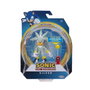 Jakks Pacific Figurine Sonic articulée 10 cm - Personnages assortis : Classic Sonic, Neo Metal Sonic, Rouge the Bat, Silver - Figurine PVC