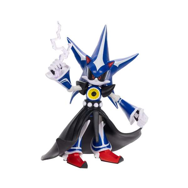 Jakks Pacific Figurine Sonic articulée 10 cm - Personnages assortis : Classic Sonic, Neo Metal Sonic, Rouge the Bat, Silver - Figurine PVC