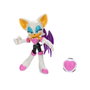 Jakks Pacific Figurine Sonic articulée 10 cm - Personnages assortis : Classic Sonic, Neo Metal Sonic, Rouge the Bat, Silver - Figurine PVC