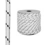 WOLFPACK LINEA PROFESIONAL Corde tressée en polyéthylène blanc/bleu 4 mm, 200 m