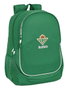 Safta Mochila Adapt.Carro Reciclado Real Betis Balompie - Sac à dos 32x44x16 cm en polyester recyclé 600D, vert