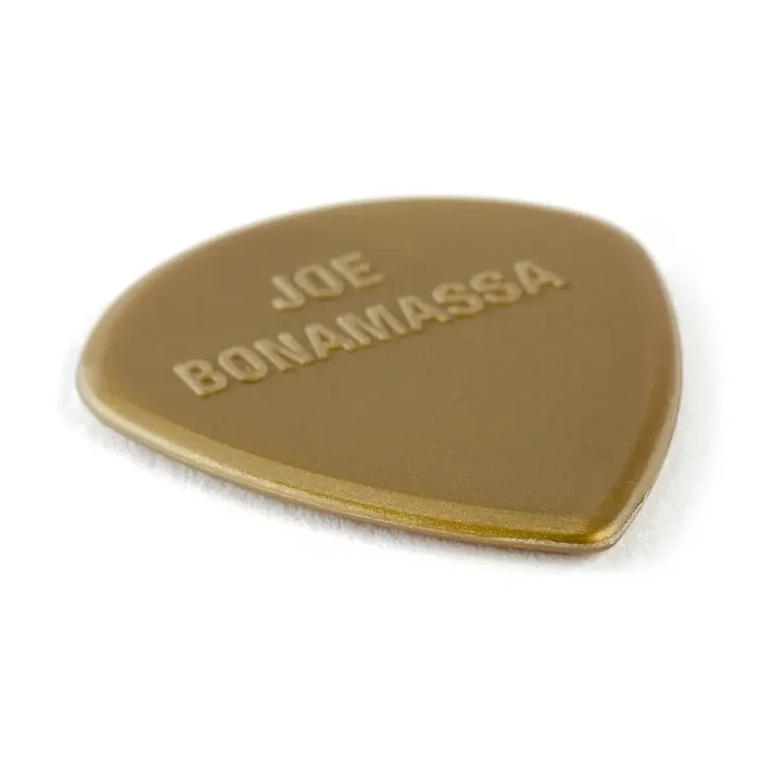 Dunlop Lot de 6 médiators Jazz III Signature Joe Bonamassa Custom Gold Dunlop Lot de 6 médiators Jazz III Signature Joe Bonamassa Custom Gold