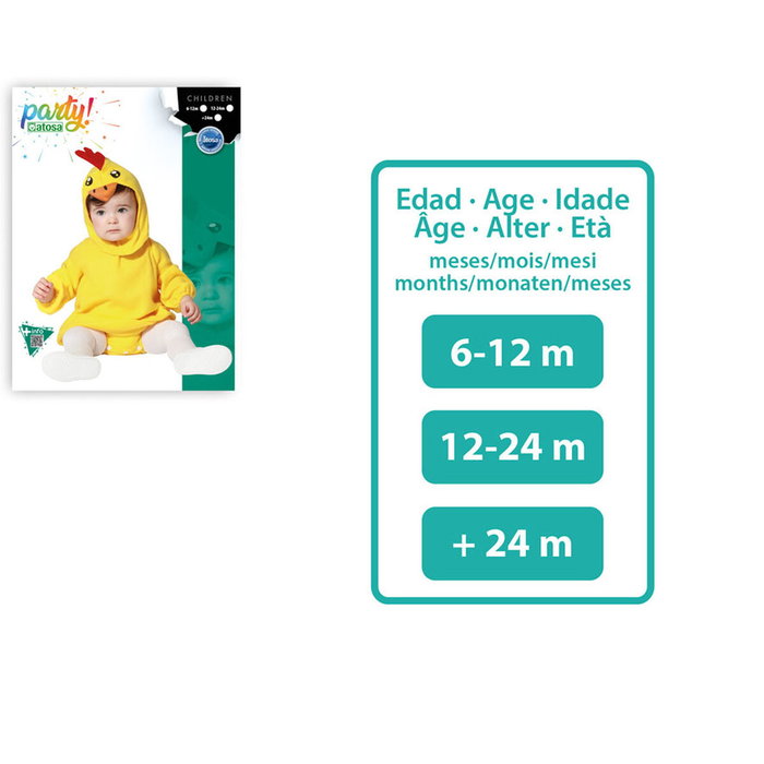 BigBuy Carnival Déguisement Poulet Unisexe Bébé BigBuy Carnival Déguisement Poulet Unisexe Bébé
