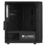 Boîtier ATX semi-tour Logic ATOS ARGB Noir