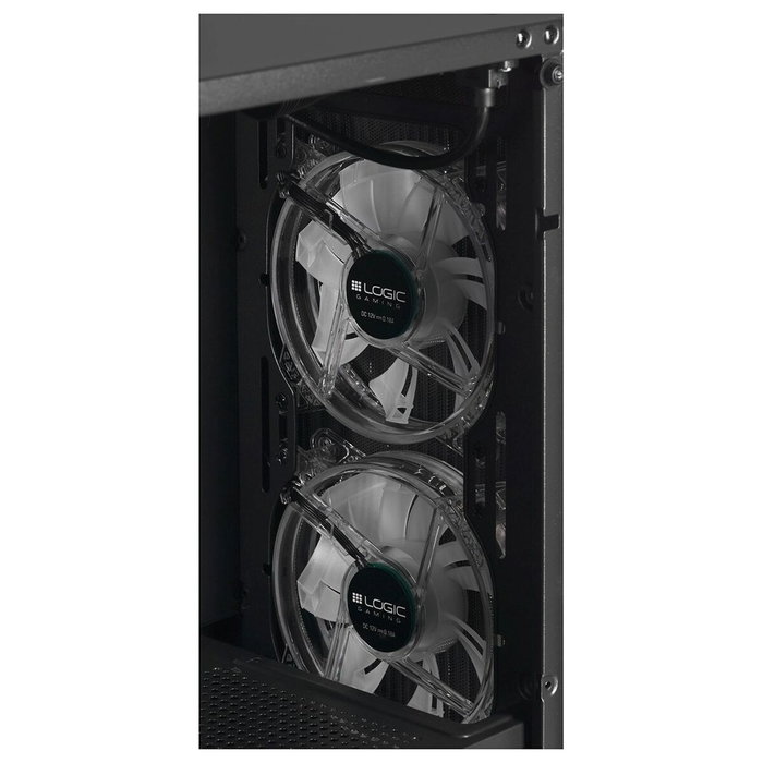 Boîtier ATX semi-tour Logic ATOS ARGB Noir Boîtier ATX semi-tour Logic ATOS ARGB Noir