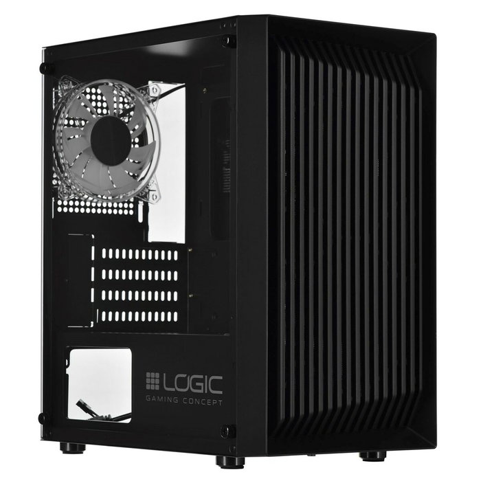 Boîtier ATX semi-tour Logic ATOS ARGB Noir Boîtier ATX semi-tour Logic ATOS ARGB Noir