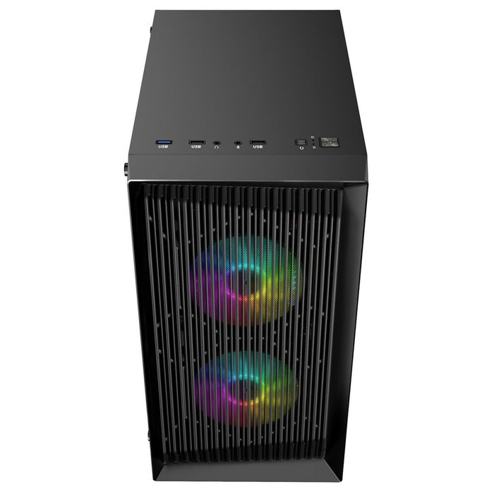 Boîtier ATX semi-tour Logic ATOS ARGB Noir Boîtier ATX semi-tour Logic ATOS ARGB Noir