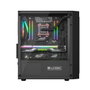 Boîtier ATX semi-tour Logic ATOS ARGB Noir