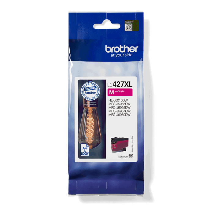 Brother LC427XLM Cartouche d'encre Magenta XL Haute Capacité - 5 000 Pages