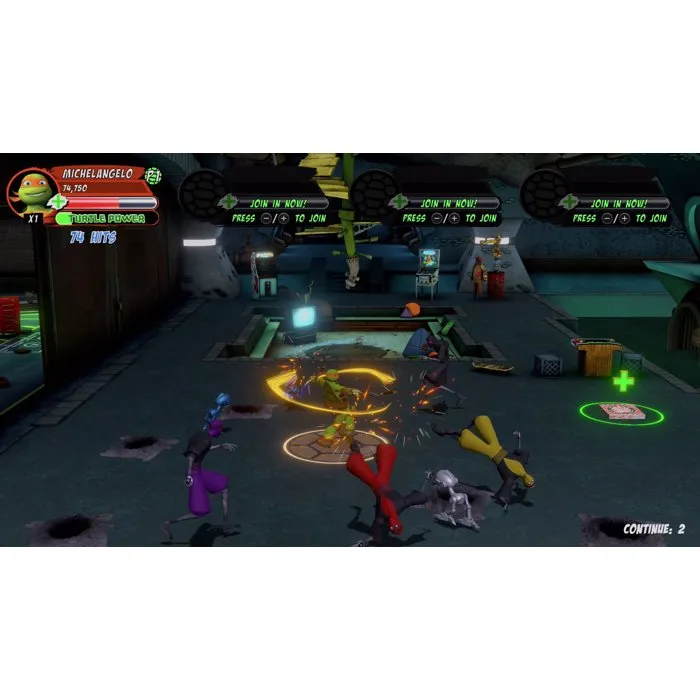 Just For Games Teenage Mutant Ninja Turtles Arcade: Wrath of the Mutants