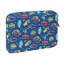 Housse d'ordinateur portable Cars Racing Blue marine 15,6'' 39,5 x 27,5 x 3,5 cm