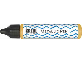 Kreul Pintura metálica brillante METALLIC pen Dorado 29ml
