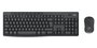 Logitech MK370 - Combo clavier et souris sans fil pour entreprise, clavier résistant aux éclaboussures et souris silencieuse avec connectivité USB/BT