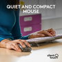 Logitech MK370 - Combo clavier et souris sans fil pour entreprise, clavier résistant aux éclaboussures et souris silencieuse avec connectivité USB/BT