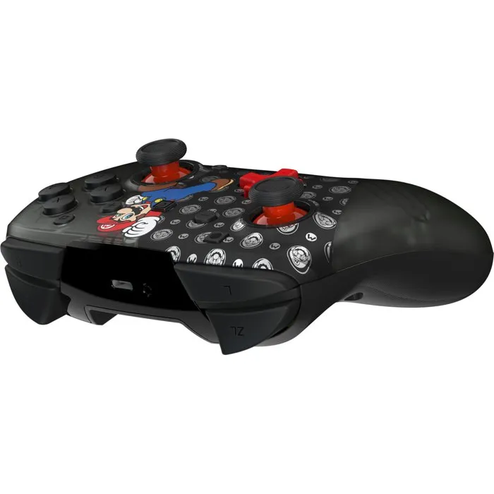 Turtle Beach Rematch - Manette de jeu sans fil officielle pour Nintendo Switch 2 - Design Super Mario Jump - Sticks TMR - Bouton C et commandes de mouvements