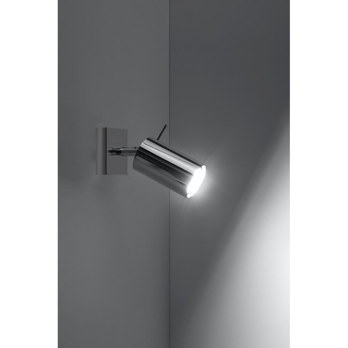 Applique murale Ring SOL-SL0727 Acier Chrome 1xGU10 Sans ampoule Applique murale Ring SOL-SL0727 Acier Chrome 1xGU10 Sans ampoule