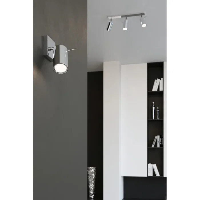Ring Applique murale ou plafond orientable multispots design moderne, réglage individuel des lumières, modèle SOL-SL0727
