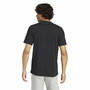 T-shirt à manches courtes homme Adidas Graphic Print Fleece Noir