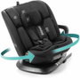 Babyauto ACROSS Siège auto Pivotant 360° Noir, 40-150 cm, Groupe 0/1/2/3