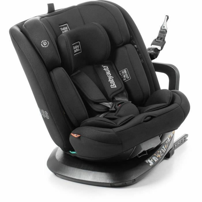 Babyauto ACROSS Siège auto Pivotant 360° Noir, 40-150 cm, Groupe 0/1/2/3 Babyauto ACROSS Siège auto Pivotant 360° Noir, 40-150 cm, Groupe 0/1/2/3