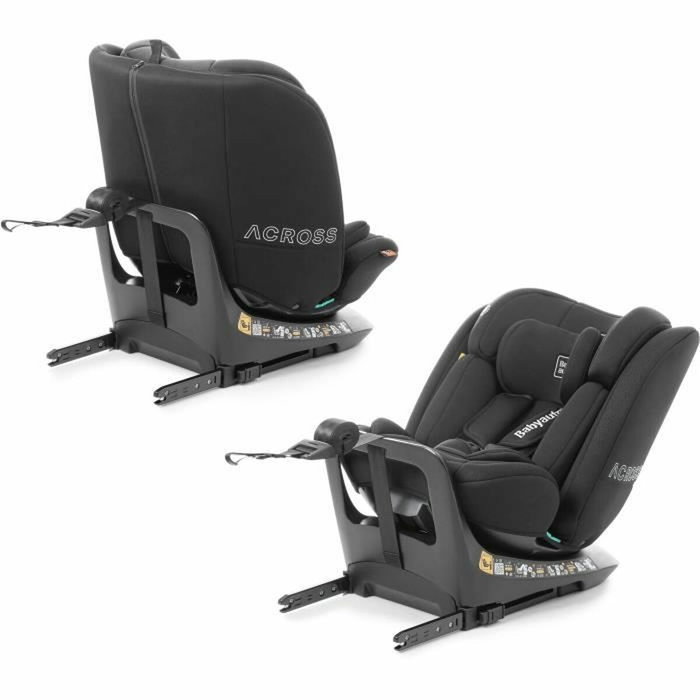 Babyauto ACROSS Siège auto Pivotant 360° Noir, 40-150 cm, Groupe 0/1/2/3 Babyauto ACROSS Siège auto Pivotant 360° Noir, 40-150 cm, Groupe 0/1/2/3