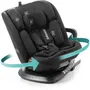 Babyauto ACROSS Siège auto pivotant 360°, Groupe 0/1/2/3 (40-150 cm), i-Size, Isofix, inclinable, avec réducteur, Noir