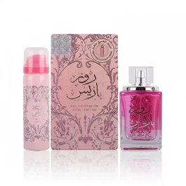 Ard Al Zaafaran Set Rose Paris Eau De Parfum et Déodorant pour Femme