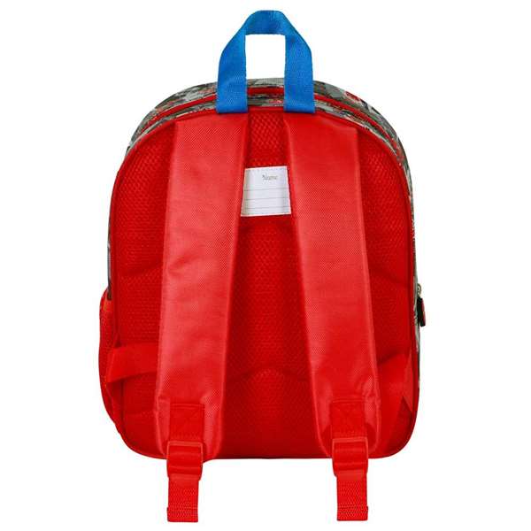 Karactermania Mochila 3D Elite Spiderman Symbol - Sac à dos pour enfant motif Spider-Man 3D, dimensions 26 x 11 x 31 cm, matériau polyester et EVA